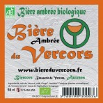 Biere du Vercors bio Ambrée