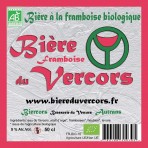 Biere du Vercors bio à la Framboise
