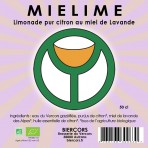 MIELIME : Limonade bio pur citron au miel de Lavande