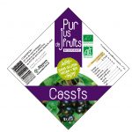 Pur jus de cassis biologique