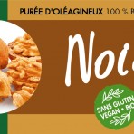 Pâte crémeuse bio de noix