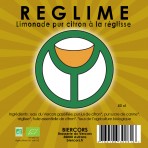REGLIME : Limonade bio pur citron à la réglisse