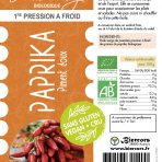 Huile vierge de graines de Paprika bio (piment doux)