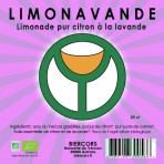 LIMONAVANDE : Limonade bio pur citron à la Lavande !
