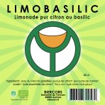 LIMOBASILIC : Limonade bio pur citron au Basilic !
